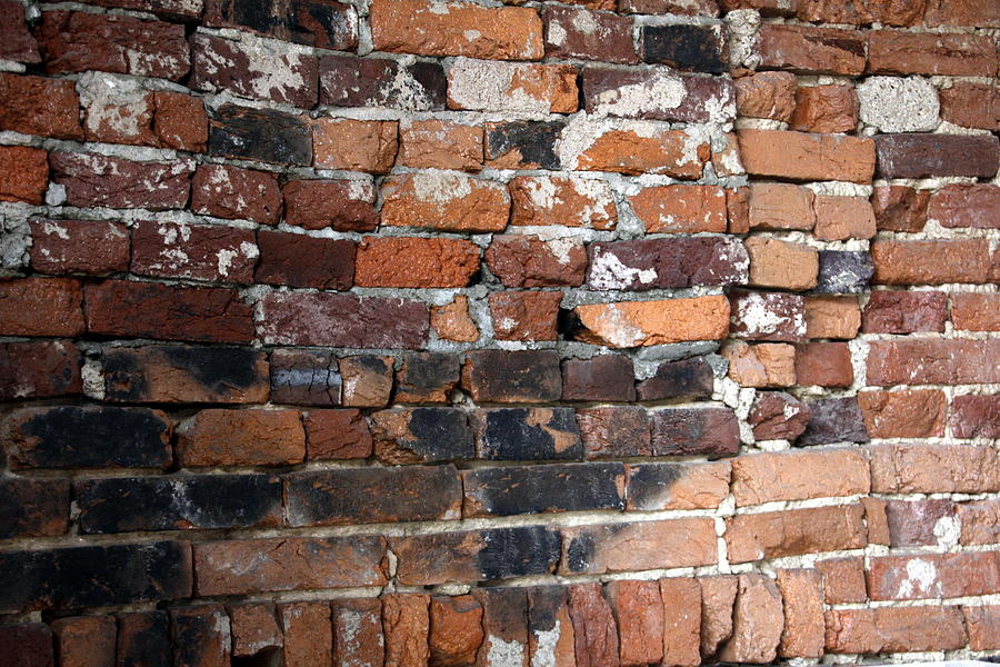 Brick Wall Photograph by Valerie Collins
