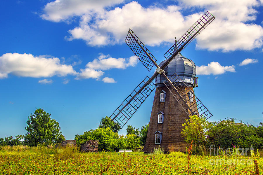 Brick Windmill Photograph By Roberta Bragan Fine Art America