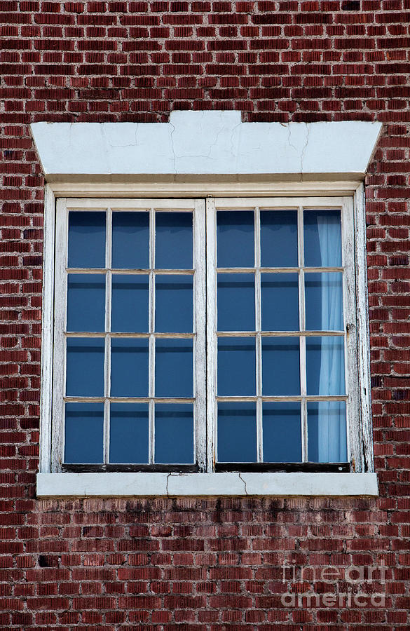 Bricks and Window Photograph by David Millenheft