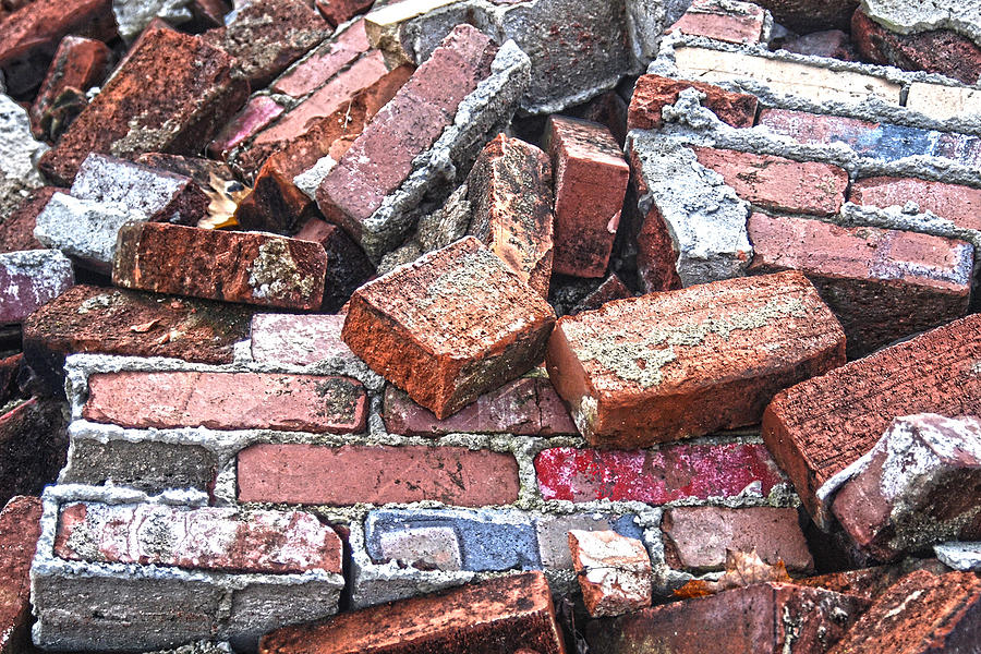 Bricks Photograph by Melissa Newcomb