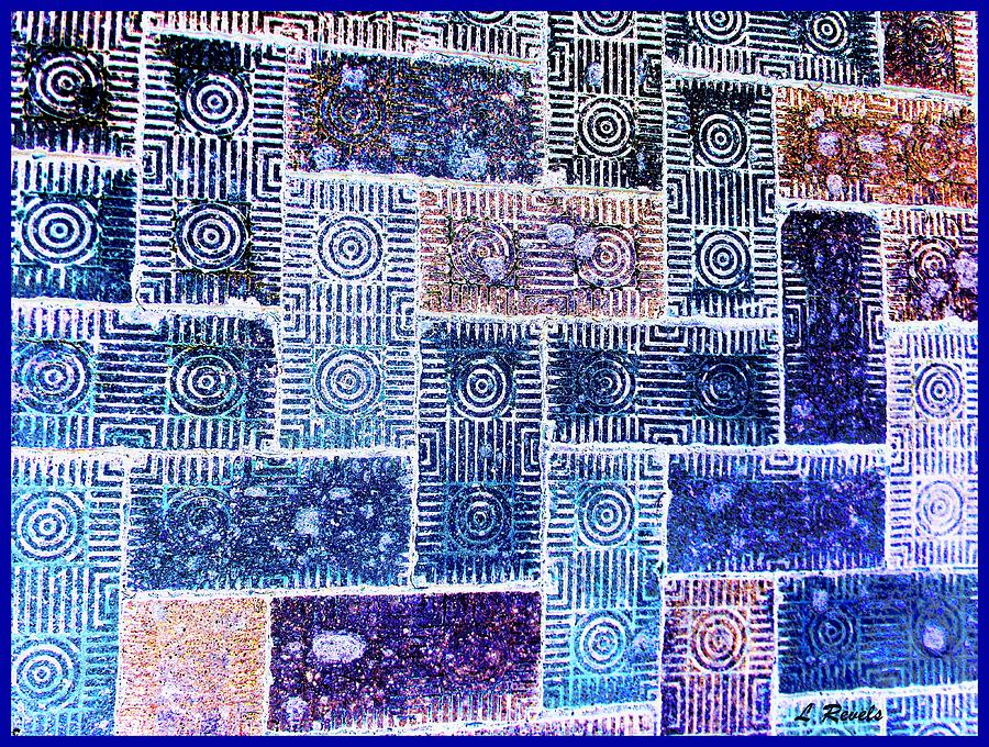 Bricks of Blue Photograph by Leslie Revels
