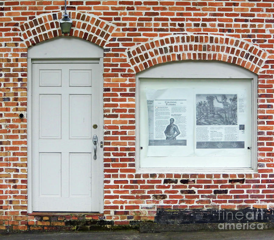 Bricks Over The Door And Window Photograph by D Hackett