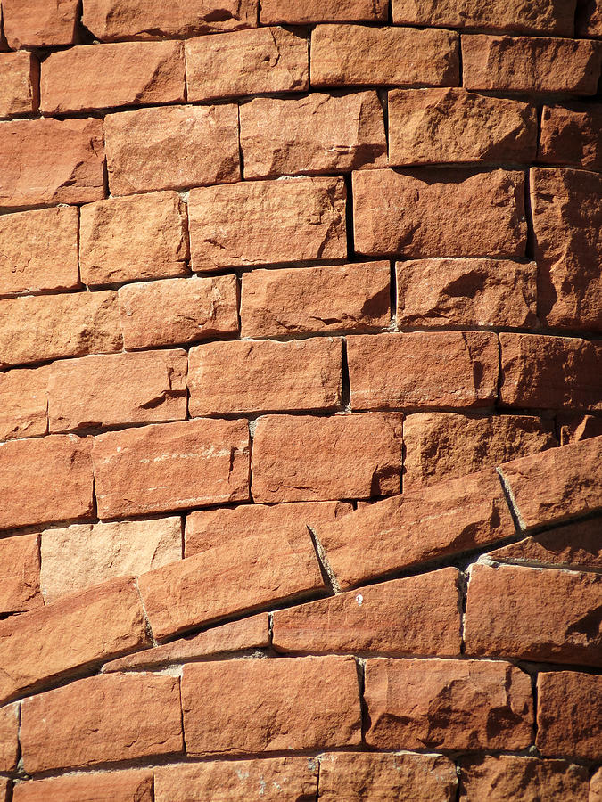 Bricks Spiraling Photograph by Laurel Powell