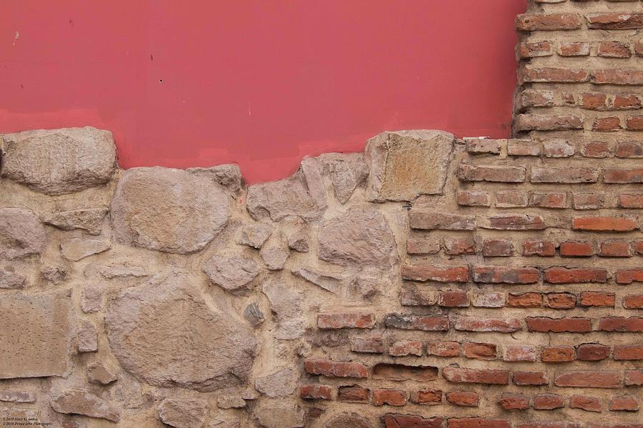 Bricks, Stones, Mortar And Walls - 2 Photograph by Hany J