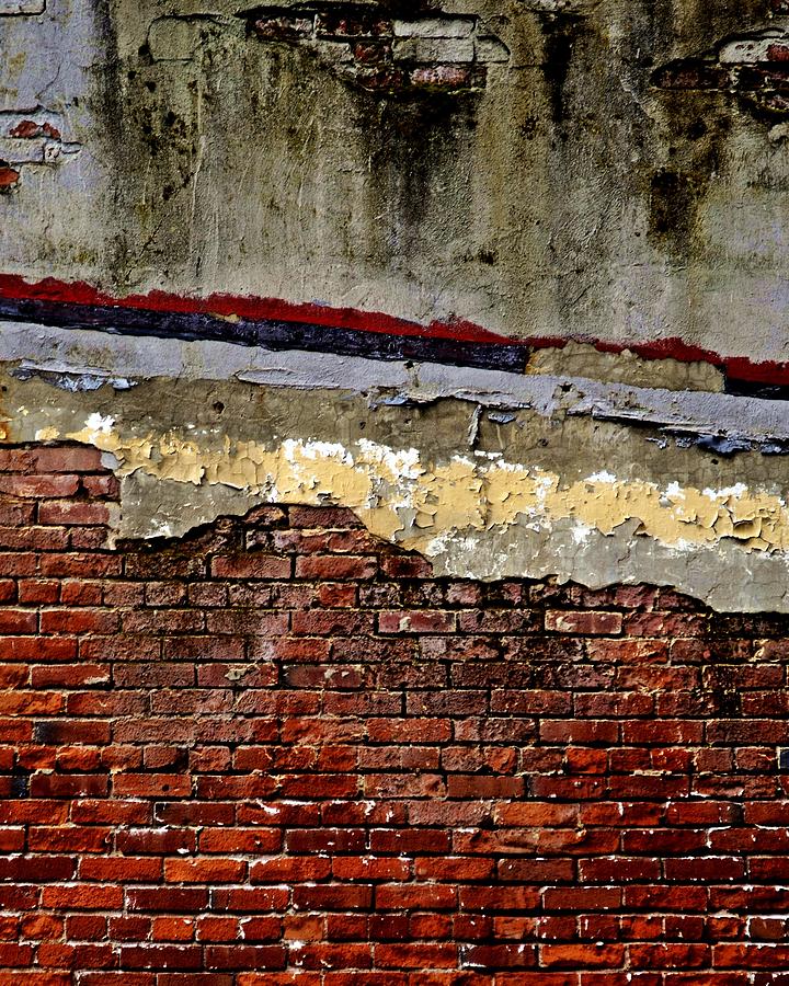 Bricks Wall Photograph by Michael Ramsey
