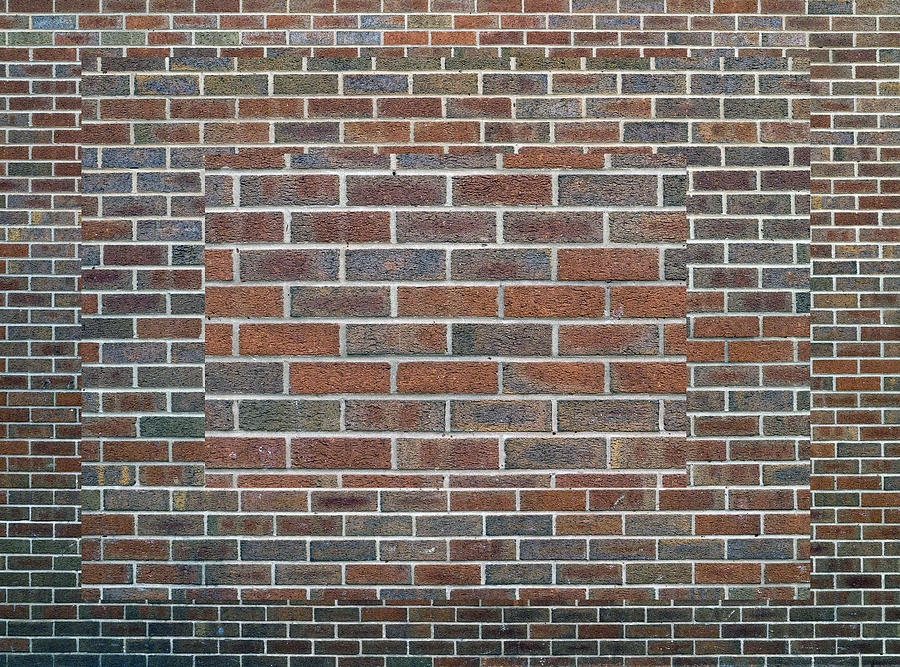 Brickwork Photograph by Jerry Daniel