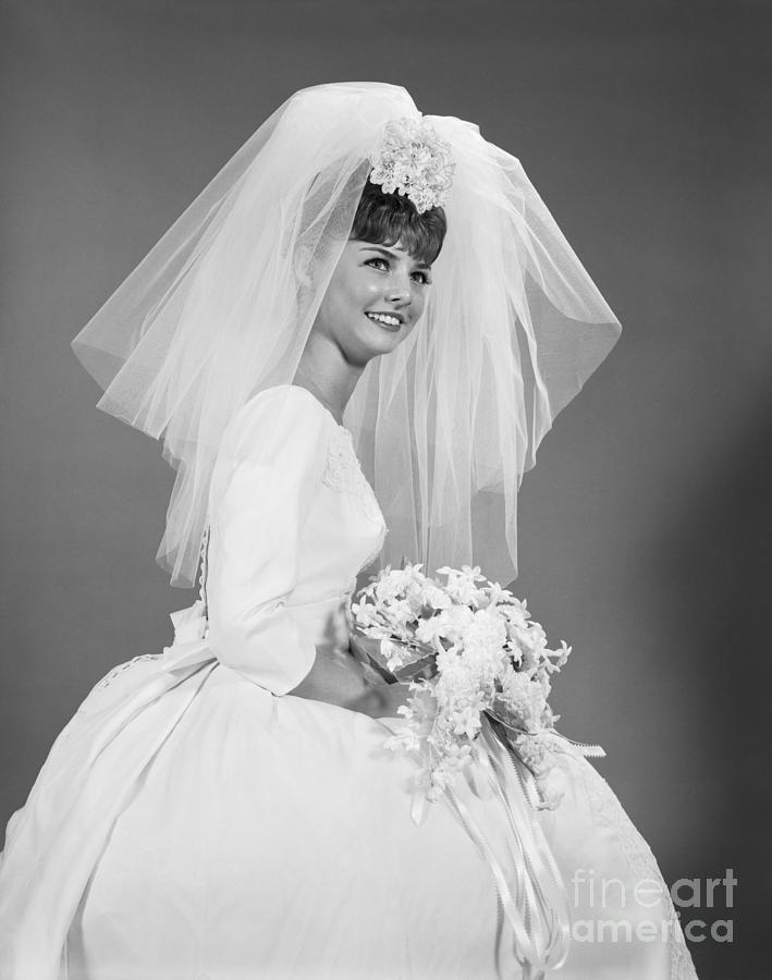 Bridal Portrait, C.1960s Photograph by H. Armstrong Roberts/ClassicStock