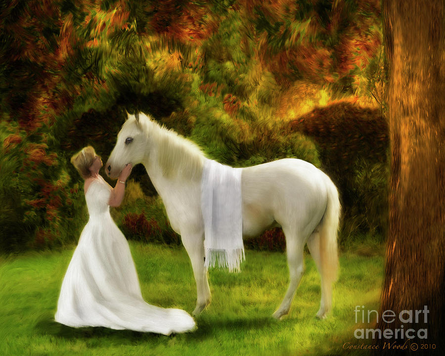 Inspirational Painting - Bridal Revival by Constance Woods