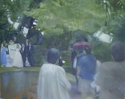 Wedding Painting - Bridal Showers by Sheila Mashaw
