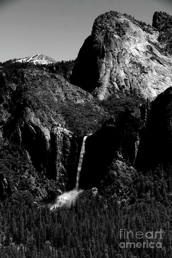 Bridal Vail Falls From Tunnel View  Photograph by Christiane Schulze Art And Photography