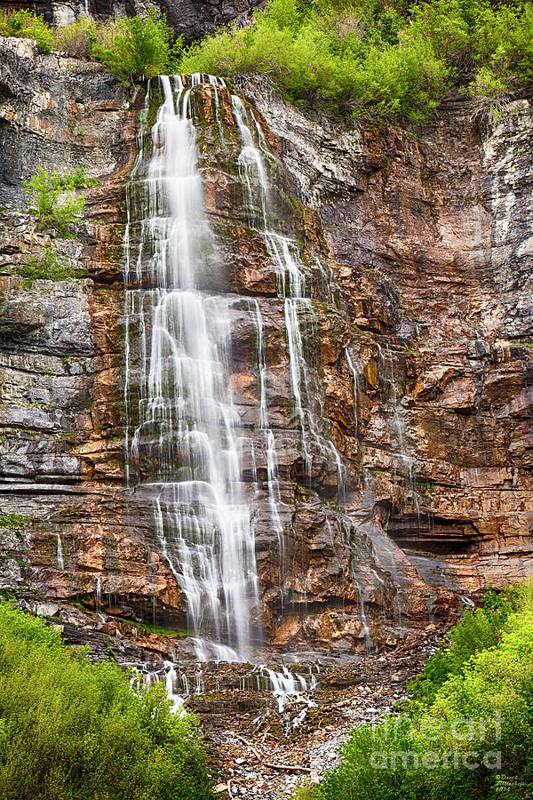 Bridal Veil Falls Beauty Photograph by David Millenheft