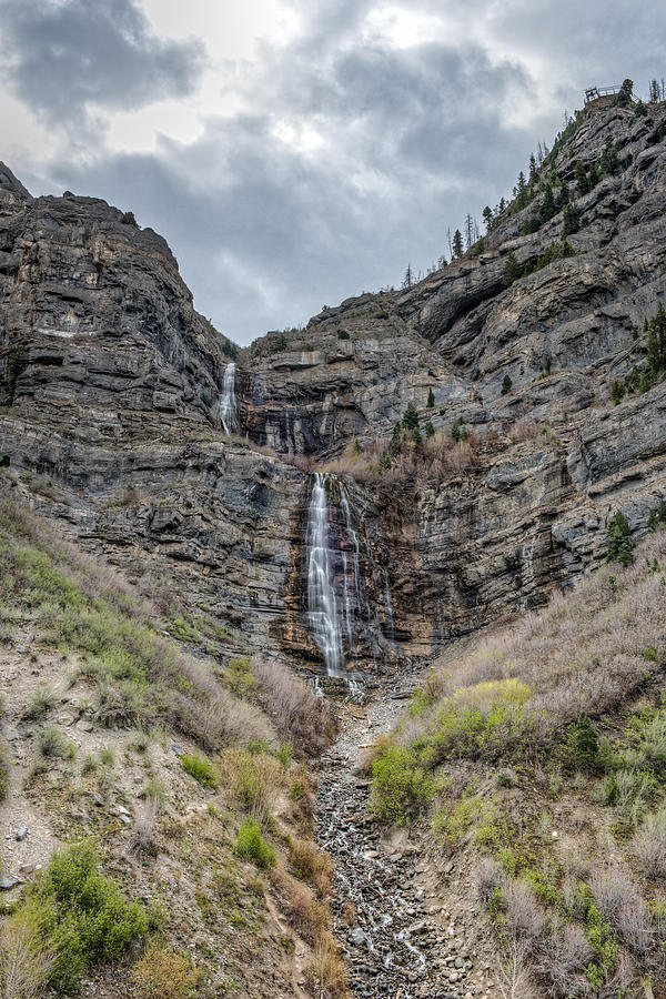 Bridal Veil Falls Photograph by Brett Engle