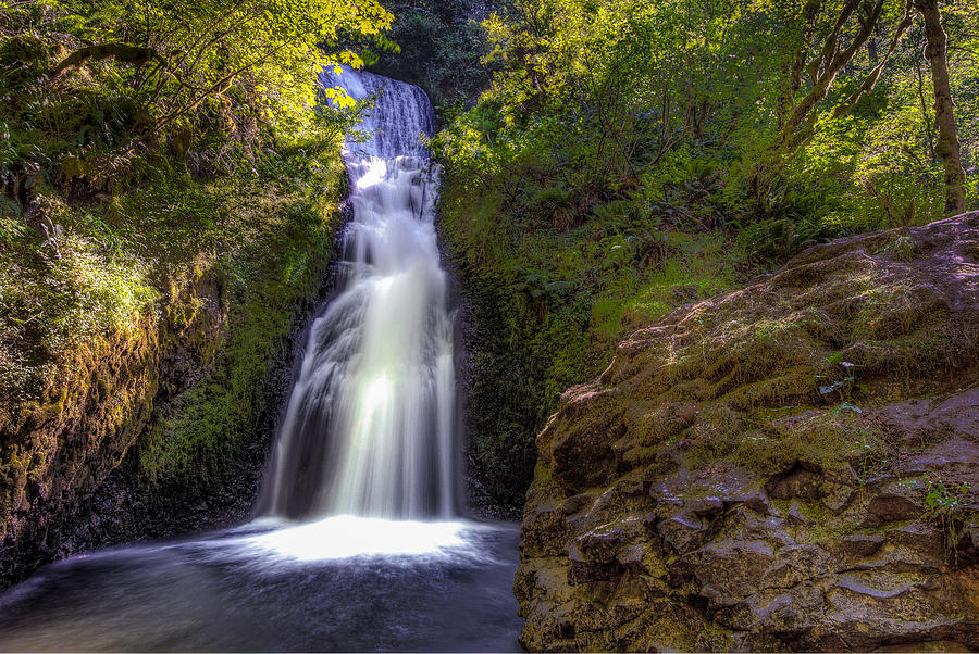 Nature Photograph - Bridal Veil Falls by DCat Images