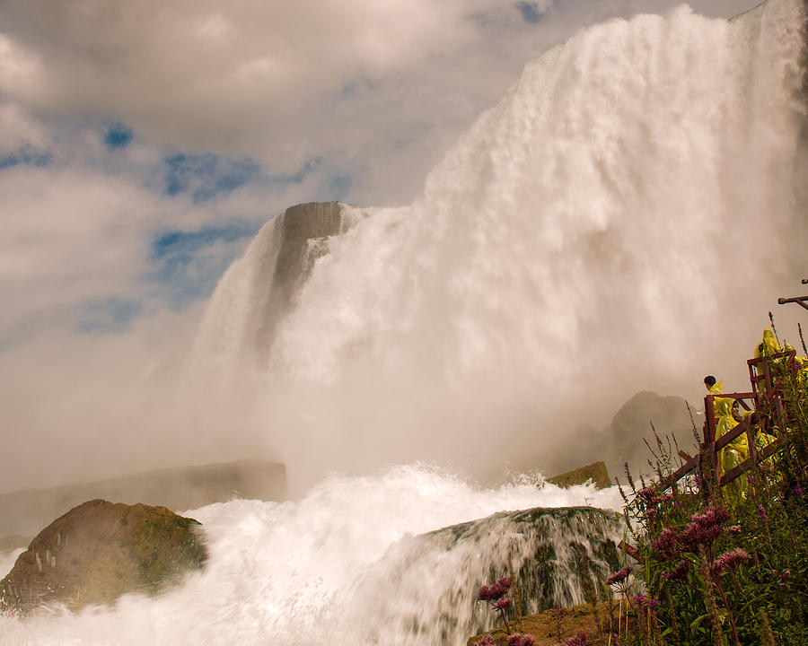 Waterfall Photograph - Bridal Veil Falls by Karen Regan