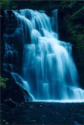 Bridal Veil Falls, PA Photograph by Melissa Newcomb