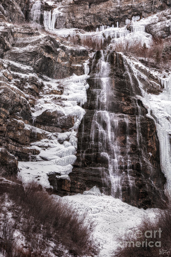 Bridal Veil Falls Provo Canyon Photograph by David Millenheft