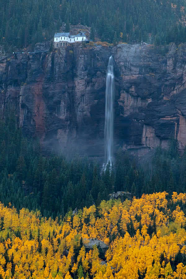 Bridal Veil Falls Photograph by Steve Stuller