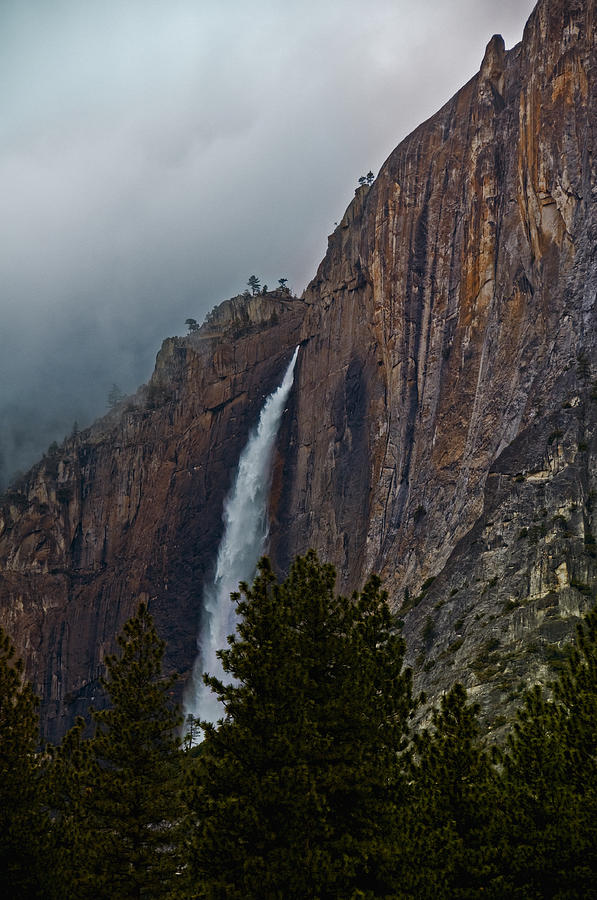 Yosemite National Park Photograph - Bridal veil Falls by Susan Yates
