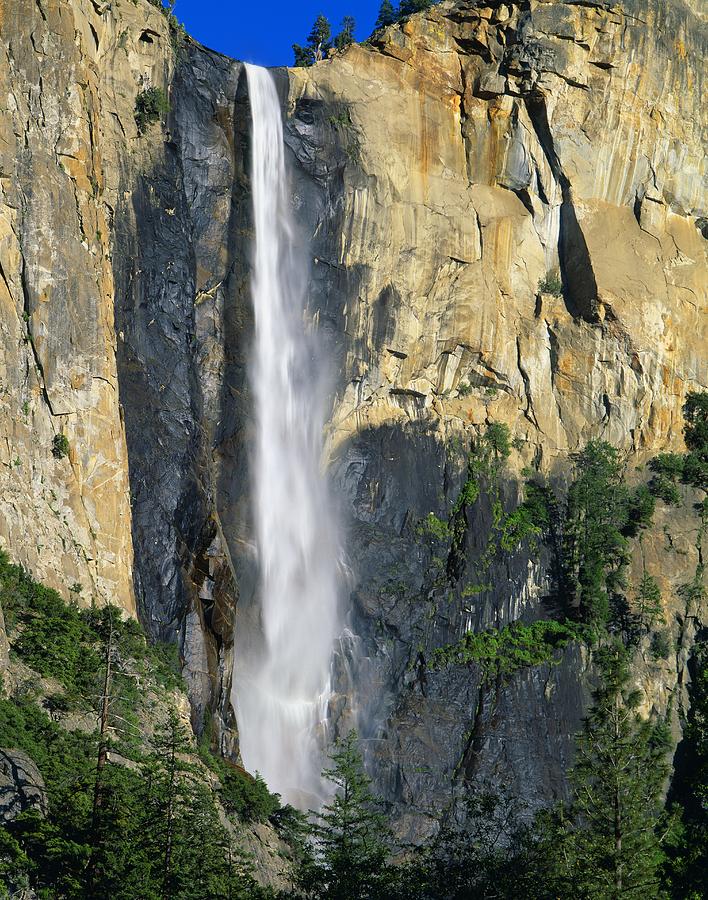 Bridal Veil Falls, Yosemite National Photograph by David L. Brown
