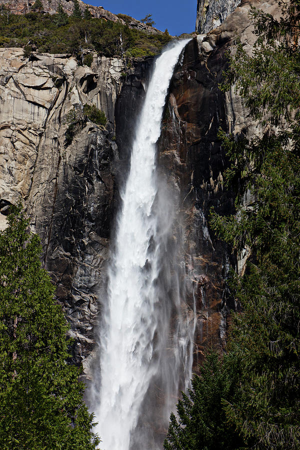 Nature Photograph - Bridalveil Fall Yosemite Valley by Garry Gay