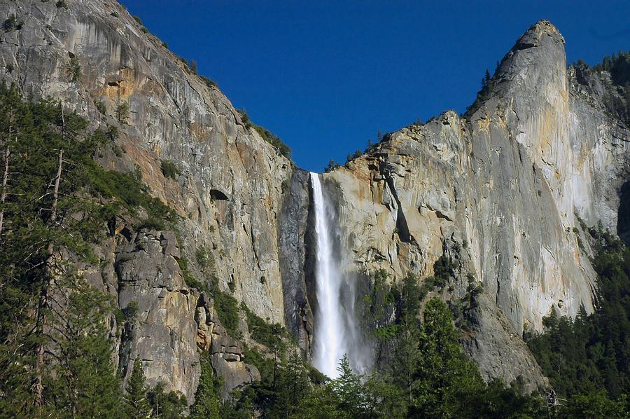 Bridalveil Falls - Yosemite Photograph by Stephen Vecchiotti
