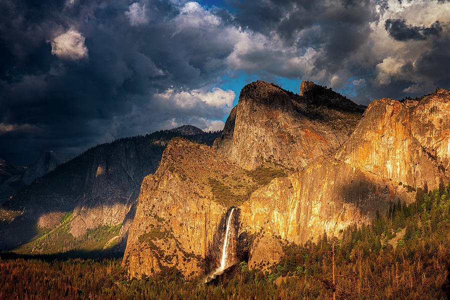 Bridalveil Falls Photograph by Andrew Soundarajan