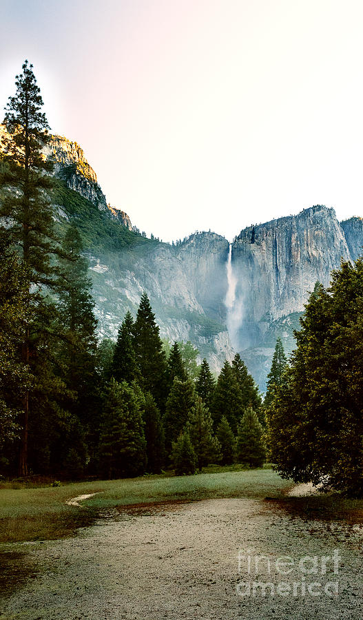 Bridalveil Falls in Yosemite Photograph by Mary Jane Armstrong