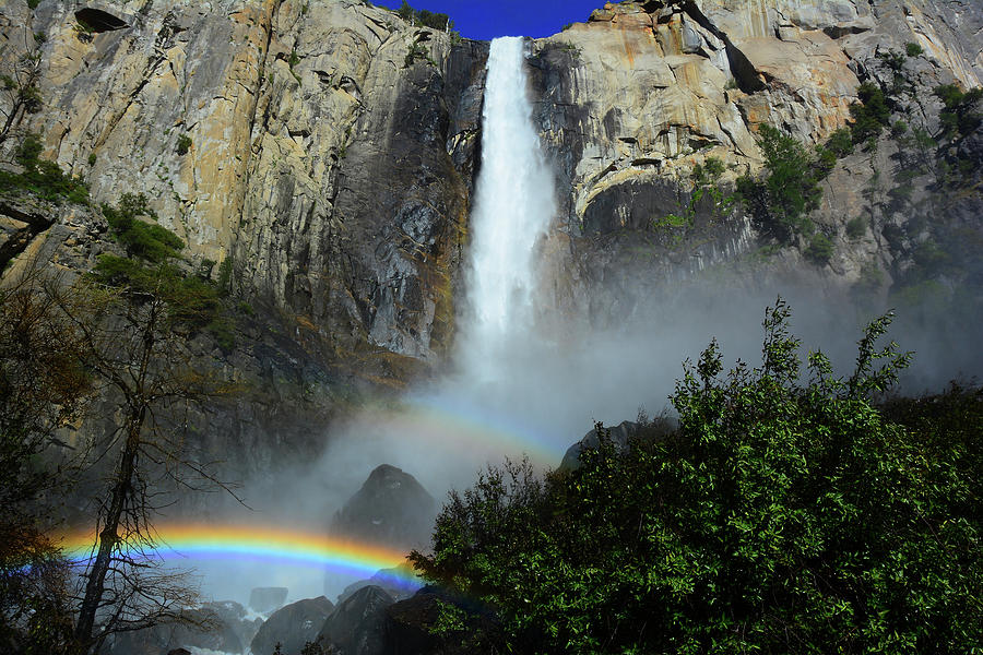 Bridalveil Falls Rainbow Photograph by Raymond Salani III
