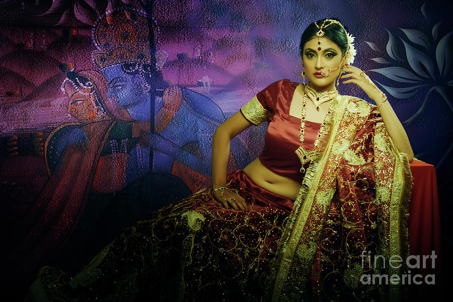 Bride from India Photograph by Kiran Joshi