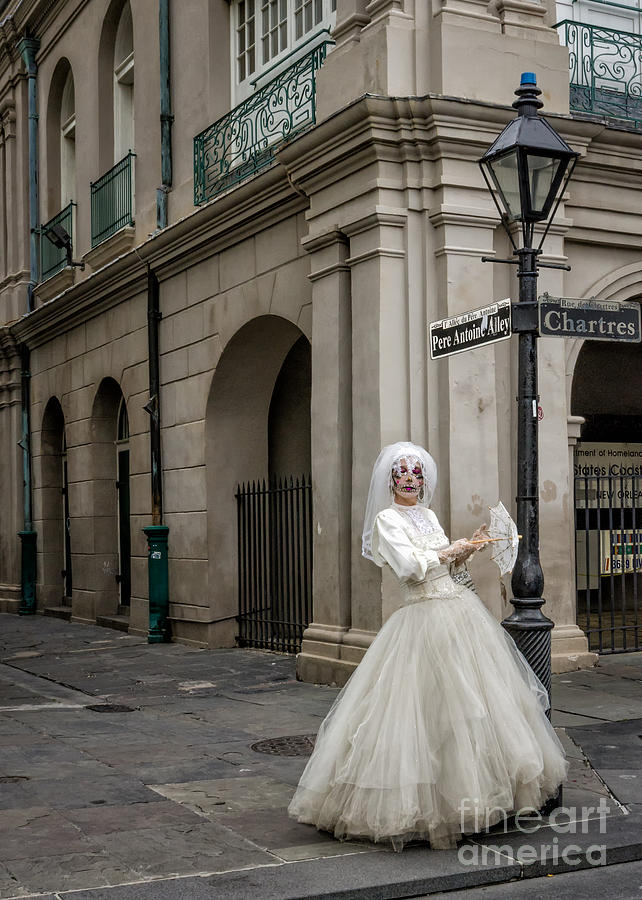 Bride of JSQ 3 - NOLA Photograph by Kathleen K Parker