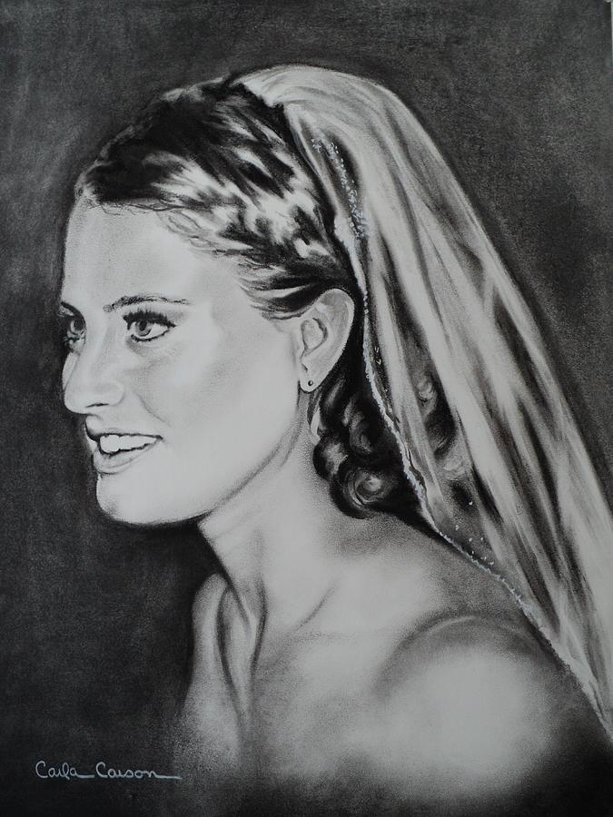 Bride Wenona Drawing by Carla Carson