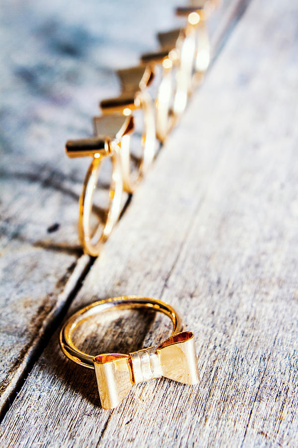 Bridesmaid rings Photograph by Jorgo Photography