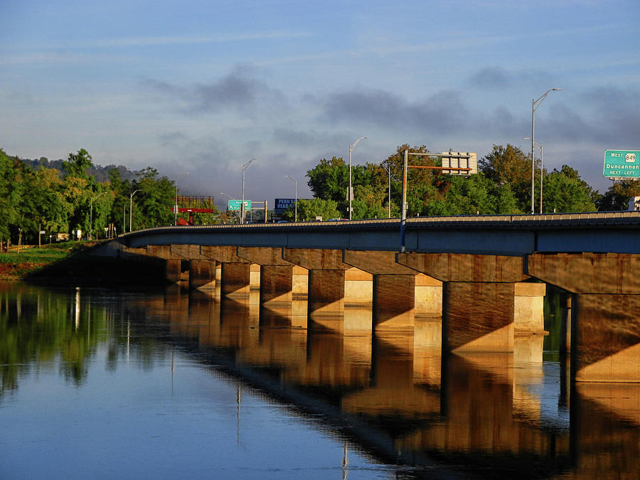 Bridge Across the Susquehanna River Photograph by Raymond Salani III