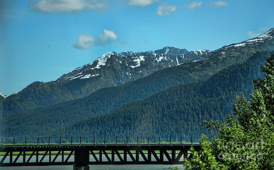 Anchorage Photograph - Bridge Alaska Rail  by Chuck Kuhn