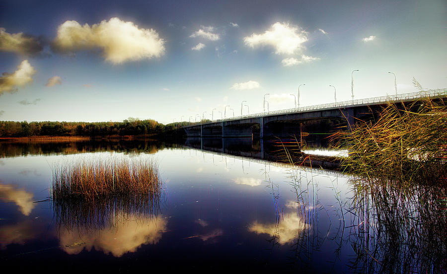 Bridge to Jurmala Photograph by Aleksandrs Drozdovs