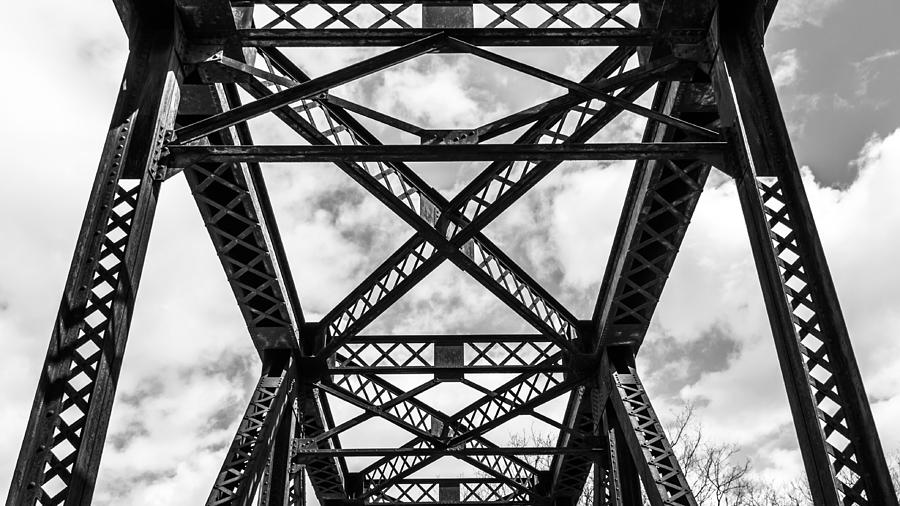 Bridge and Sky Photograph by Tim Kirchoff