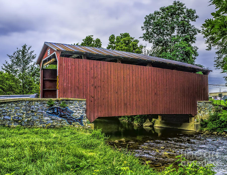 Bridge at Landis Mill Photograph by Nick Zelinsky Jr