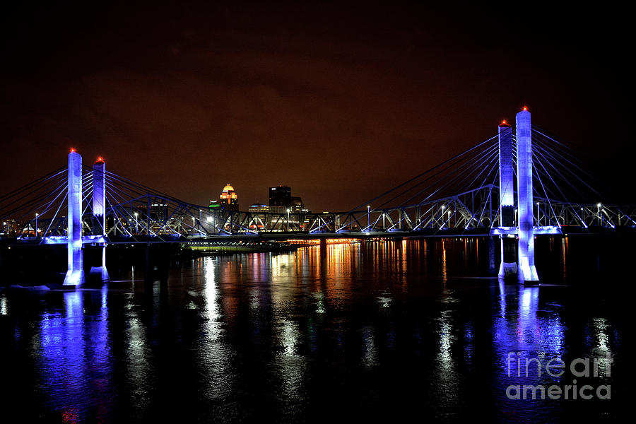 Bridge at Night Photograph by FineArtRoyal Joshua Mimbs