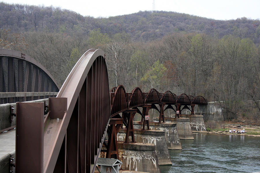 Bridge at Ohiopyle Pennsylvania Photograph by George Jones