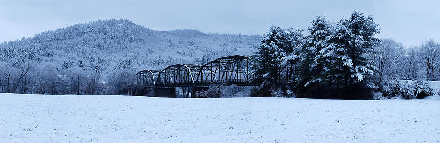 Winter Photograph - Bridge by Chris Howe