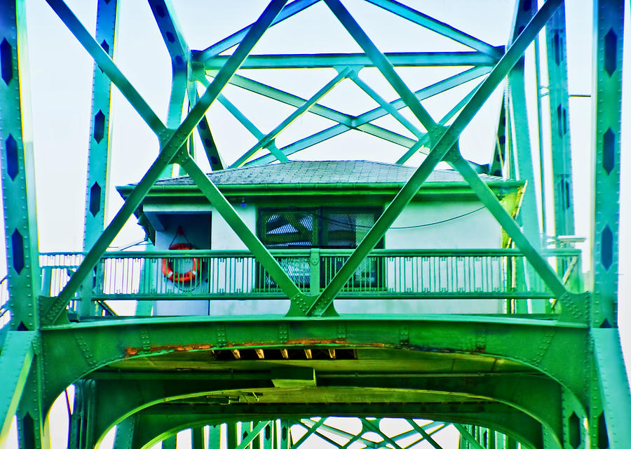 Bridge House Photograph by Adria Trail