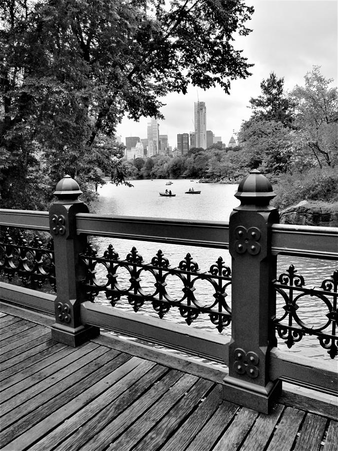 Bridge In Central Park Photograph by Rob Hans