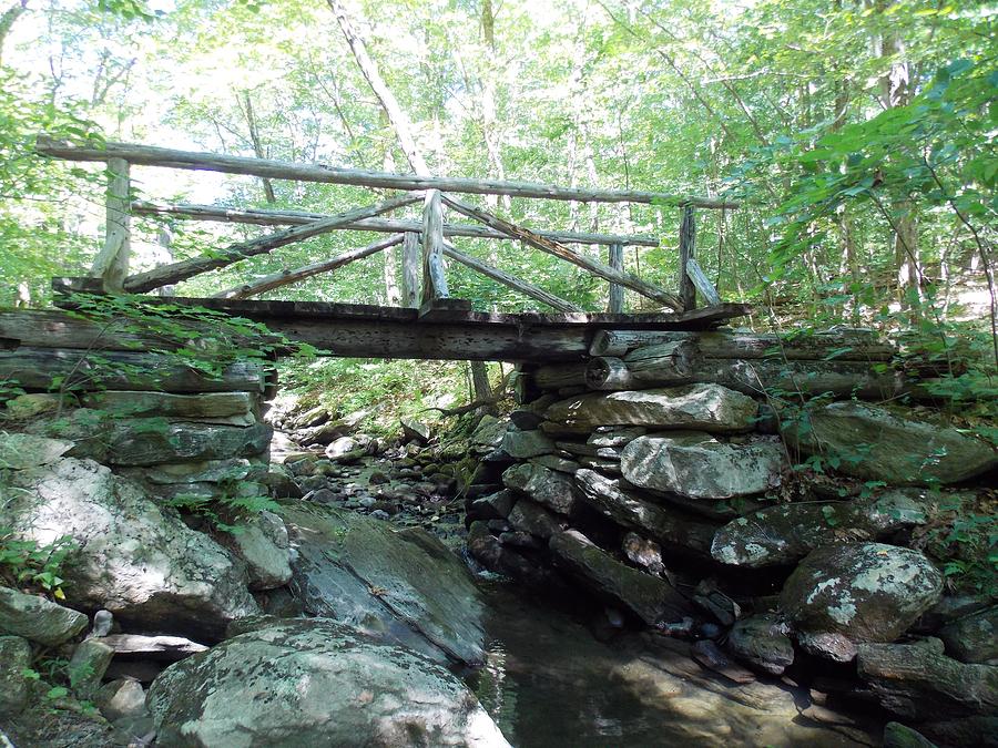 Bridge in Macedonia State Park 1 Photograph by Nina Kindred