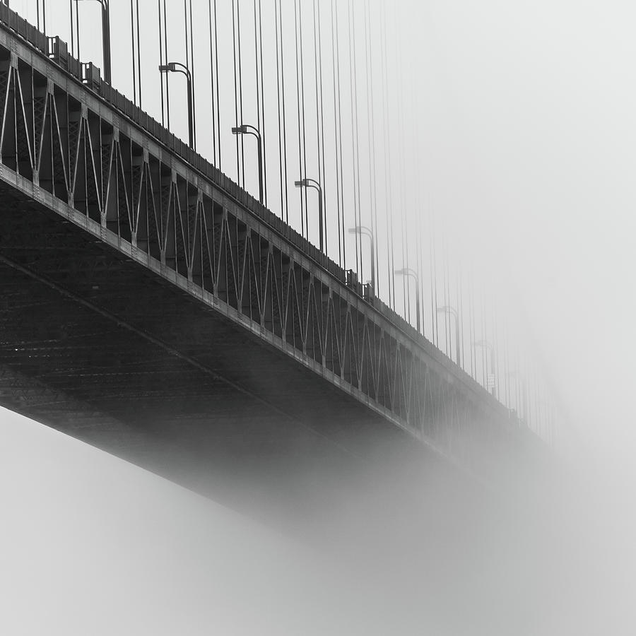 Bridge In The Fog Photograph by Stephen Holst