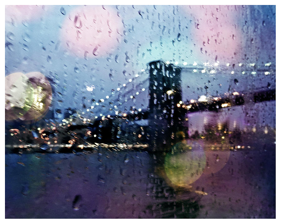 Bridge In The Rain Photograph