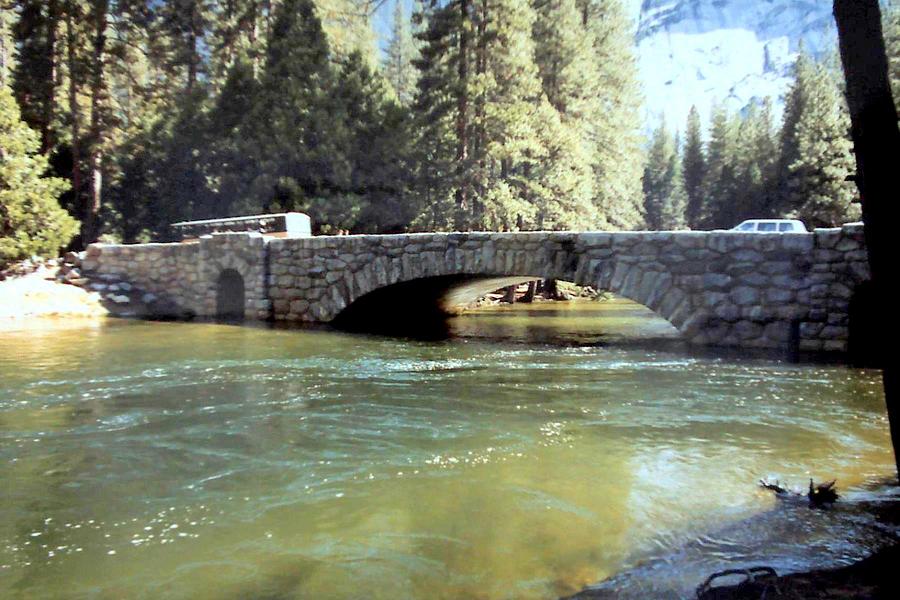 Bridge in Yosemite Photograph by Lessandra Grimley