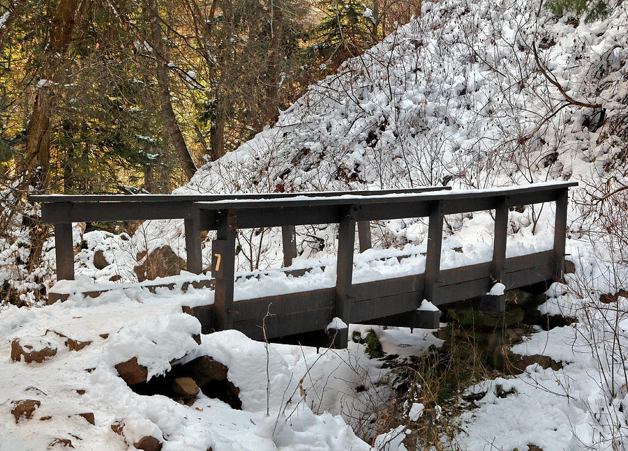 Winter Photograph - Bridge Number 7 by Nicholas Blackwell