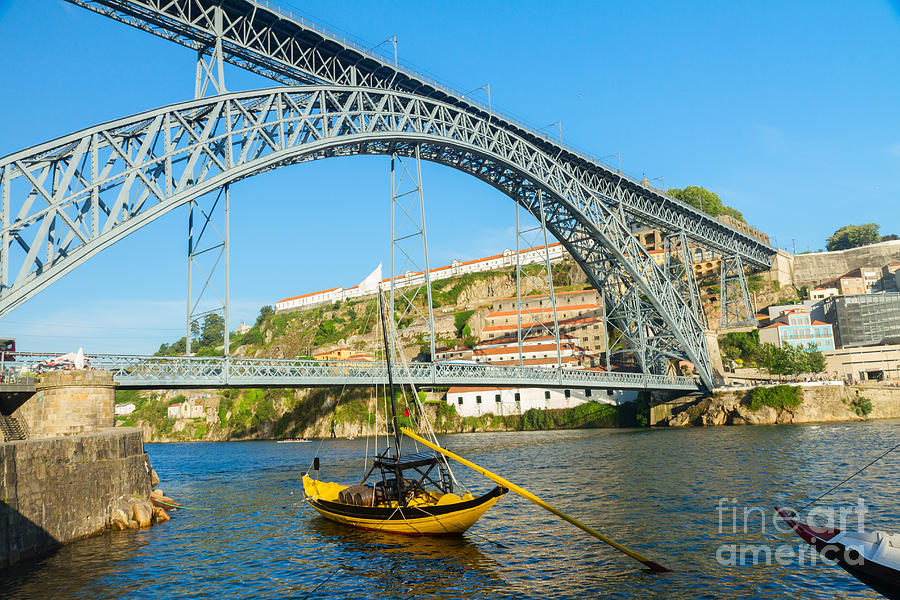 bridge of Dom Luis , Portugal Photograph by Anastasy Yarmolovich