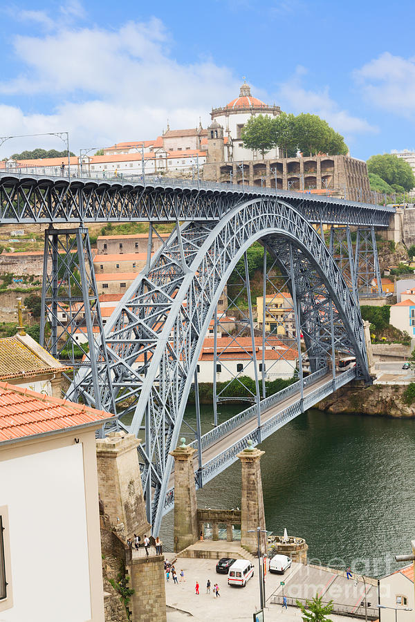 Bridge of Dom Luis in Portugal Photograph by Anastasy Yarmolovich