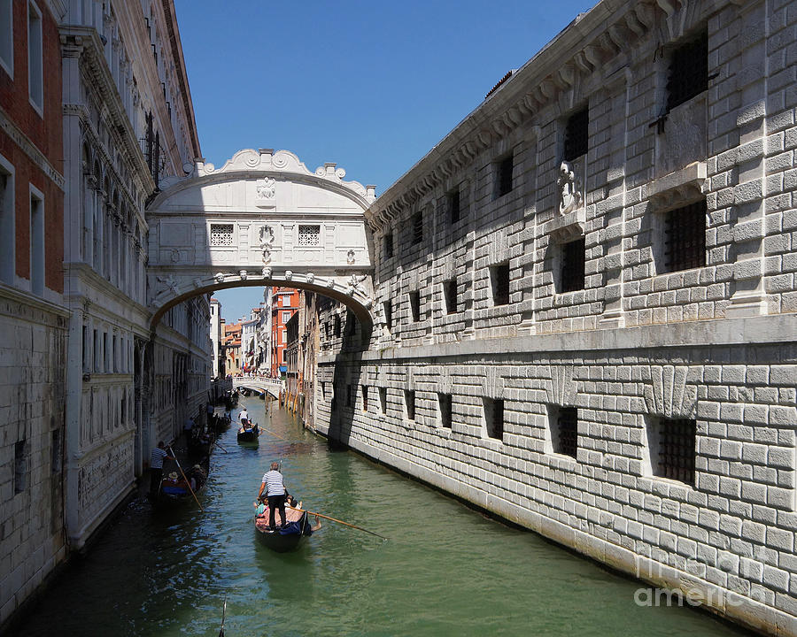 bridge of sighs Venice 1 Photograph by Rudi Prott